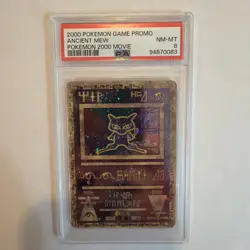 Pokemon TCG Ancient Mew Promo PSA 8 - Image 1