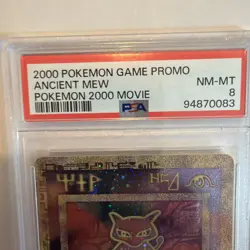 Pokemon TCG Ancient Mew Promo PSA 8 - Image 2