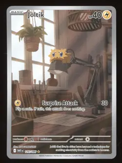 2025 Pokemon Scarlet & Violet White Flare Joltik Secret Rare #116/086 - Image 1