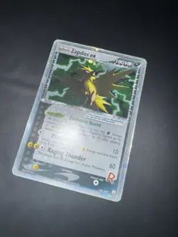 Rocket’s Zapdos ex (106/109) Holo EX Team Rocket Returns Pokemon Card Rare - Image 1