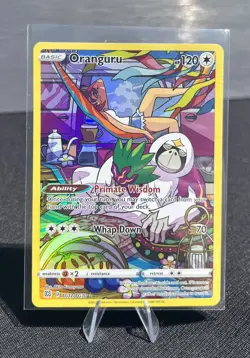 Pokemon TCG Oranguru Brilliant Stars TG12/TG30 Holo Secret Rare - Image 1