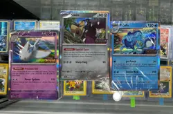 Obsidian Flame Prerelease Promo Decks Conplete Pokemon 3 Factory Sealed & NM T13 - Image 1