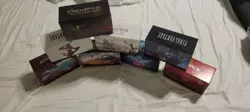 8x MtG Empty card storage Boxes (various Sets) 500+ Cards Per Box Final Fantasy - Image 1
