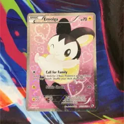 Pokemon Emolga Full Art RC23/RC25 Radiant Collection Ultra Rare Holo - Image 1