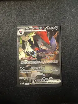 Pokemon Journey Together N's Zoroark ex 185/159 Sv09: Special Illustration Rare - Image 1