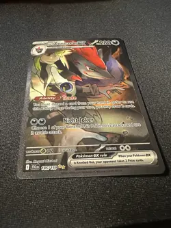 Pokemon Journey Together N's Zoroark ex 185/159 Sv09: Special Illustration Rare - Image 3