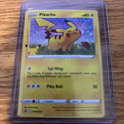 Pokemon General Mills 25th Anniversary Promo Pikachu SWSH039 Holo NM - Image 1