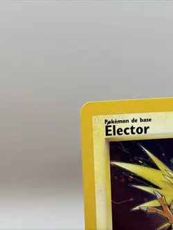 Pokemon Elector Zapdos 15/62 1st Edition Holo French Fossil WOTC NM - Image 2