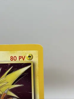 Pokemon Elector Zapdos 15/62 1st Edition Holo French Fossil WOTC NM - Image 3