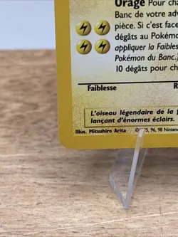 Pokemon Elector Zapdos 15/62 1st Edition Holo French Fossil WOTC NM - Image 5