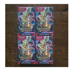 Pokemon Mega Evolution Ascended Heroes Booster Bundle Lot of 4, sealed. - Image 1