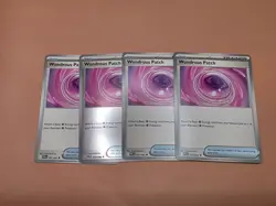 4x Wonderous Patch 094/094 x4 - Phantasmal Flames - Pokemon Playset - Image 1