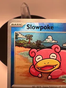 Slowpoke (Master Ball Pattern) 018/131 Sv: Prismatic Evolutions Holo Pokemon - Image 5