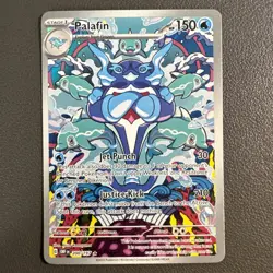 Palafin ⭐ 200/197 Holo Illustration Rare Obsidian Flames 2023 Pokemon NM - Image 1