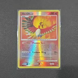 Pokemon Ho-Oh Reverse Holo Rare Secret Wonders 10/132 Basic 90 HP 2007 - Image 1