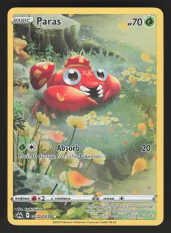 Paras GG32/GG70 Pokemon TCG Crown Zenith: Galarian Gallery NM - Image 1