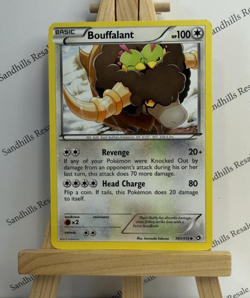 Pokemon TCG * Bouffalant * 107/113 * Legendary Treasures * Uncommon * 2013 - Image 1