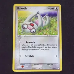 Slakoth 63/108 Tomokazu Komiya Rare💯MINT💯EX Power Keepers Pokemon Card TCG - Image 1