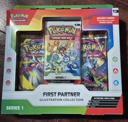 Pokemon TCG First Partner Illustration Collection Series 1 Box SHIP TODAY - Image 1