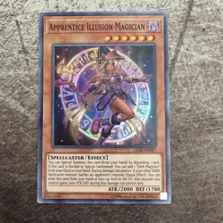 Apprentice Illusion Magician - LED6-EN007 - Super Rare Unlimited Ed Yugioh - NM - Image 1