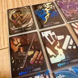 One Piece TCG Parallel Don Card 9-Card Set Japanese Collection - Image 5