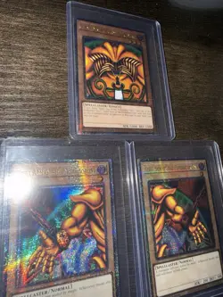 Yugioh Exodia The Forbidden One Complete 5 Card Quarter Century SET! MP23 MP24 - Image 3