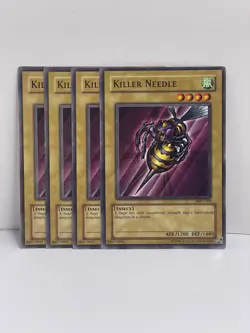 Yu-Gi-Oh! Killer Needle Metal Raiders MRD-006 Unlimited Common 3x Play set + 1 - Image 1
