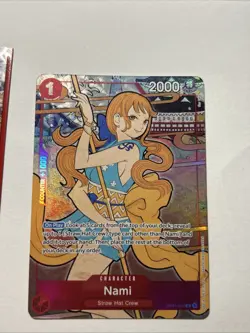 Nami OP01-016 English 1st Anniversary Promo Foil One Piece Card NM - Image 3