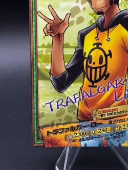 Trafalgar Law No. 02-34 One Piece Glossy AR Carddass Bandai Tcg Ccg Japan - Image 5