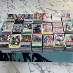 One Piece TCG Massive 4200 Card Bulk Lot Mixed Rare Leader Don Japanese Sale - Image 1