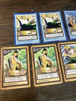 One Piece Carddass Zoro 10-Card Set 2000 Bandai Vintage Japanese - Image 3