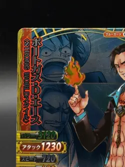 Ace Luffy Shanks C264-W SR Foil One Piece OnePy Berry Match Bandai Ccg Japan - Image 2