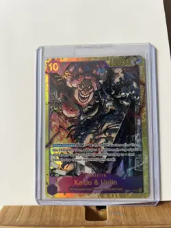 One Piece Kaido & Linlin OP08-119 SEC English NM TCG Two Legends - Image 1