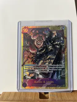 One Piece Kaido & Linlin OP08-119 SEC English NM TCG Two Legends - Image 2