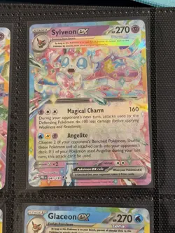 Pokemon Prismatic Evolutions - 9 Card Complete Eeveelution EX Set NM - Image 4