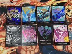 One Piece Don Card 8 Cards Bulk Sale Special Cards Japanese Collection - Image 1