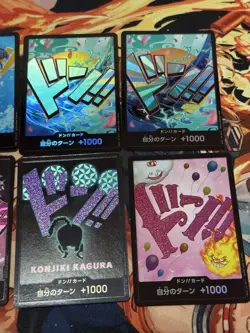 One Piece Don Card 8 Cards Bulk Sale Special Cards Japanese Collection - Image 3