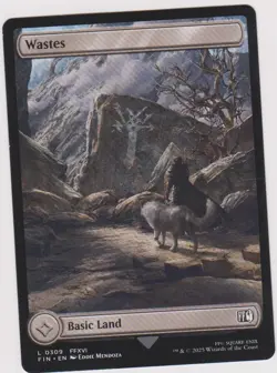 16x FULL ART BASIC LAND CARDS one of each variety N-MINT MTG MAGIC FINAL FANTASY - Image 3