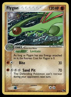 Pokemon Cards Flygon 3/17 Holo POP Series 4 Rare NM - Image 1