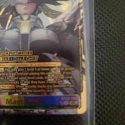 Digimon Card Game Mastemon Rare Pull Secret Rare Hackers Slumber BT23-102 SEC NM - Image 4
