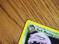 Pokemon 2000 Team Rocket Dark Weezing unlimited rare holo card - Image 4