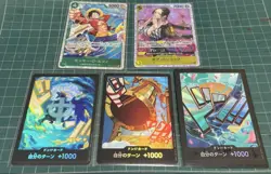 One Piece TCG 110 Card Lot 2 SEC 23 SR 30 R Don Cards Japanese Collection - Image 2
