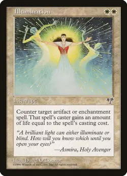 Illumination Mirage NM White Uncommon MAGIC THE GATHERING MTG CARD ABUGames - Image 1