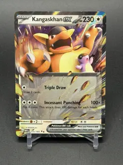 SV: Scarlet & Violet 151 Kangaskhan ex #115/165 Pokemon Card - Image 1
