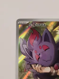 Pokemon TCG Journey Together N's Zorua #189 Holo Promo Card - Image 2