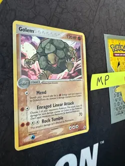 Pokemon Card Golem EX Legend Maker Holo Rare 6/92 099 💎MP💎 - Image 2