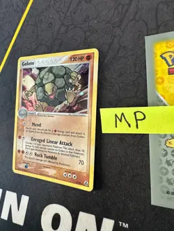 Pokemon Card Golem EX Legend Maker Holo Rare 6/92 099 💎MP💎 - Image 3