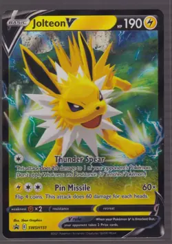 Jolteon V - SWSH151 - SWSH: Sword & Shield Promo Cards (SWSD) SWSH151 / Promo - Image 1