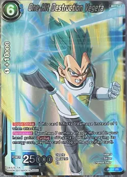 One-Hit Destruction Vegeta- Promotion Cards (P-001)- Dragon Ball Super Card Game - Image 1