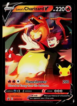 Lance's Charizard V SWSH133 SWSH: Sword & Shield Promo Cards - Image 1
